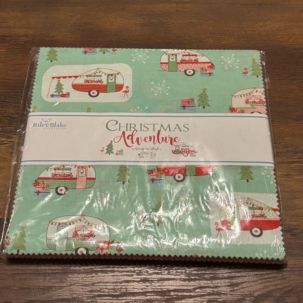 Christmas Adventure Fabric - 10-inch Stacker - Picture 2 of 7